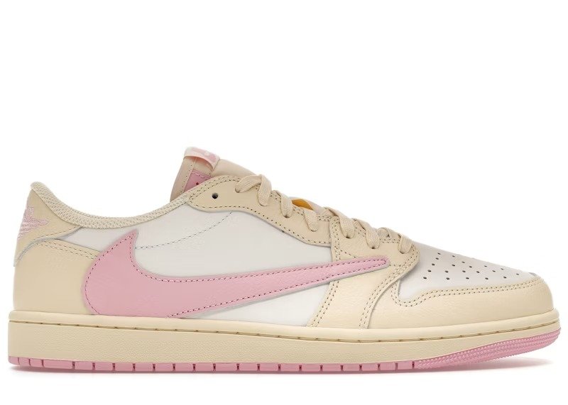 Travis Scott Jordan Air Jordan 1 Low OG SP Shy Pink IQ7604-100